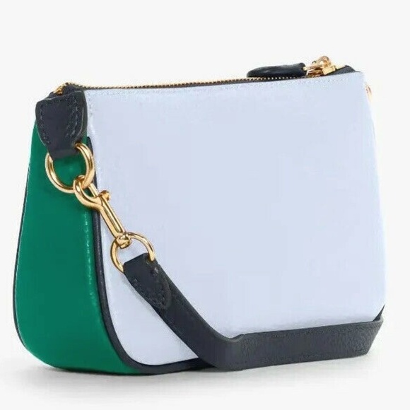 Coach Nolita 19 in Colorblock, Horse & Carriage, Twilight & Green - Picture 2 of 6
